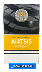 2014 50c 50th Anniversary of Aiatsis Coloured Unc Coin