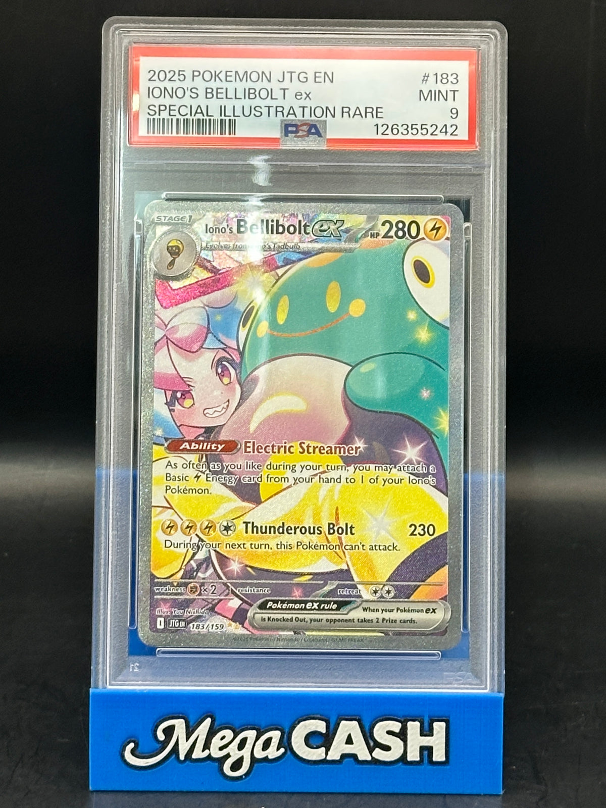 PSA 9 Iono’s Bellibolt EX - Journey Together - 183/159