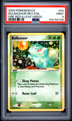 Pokemon PSA 9 Bulbasaur 54/112 Fire Red & Leaf Green EX