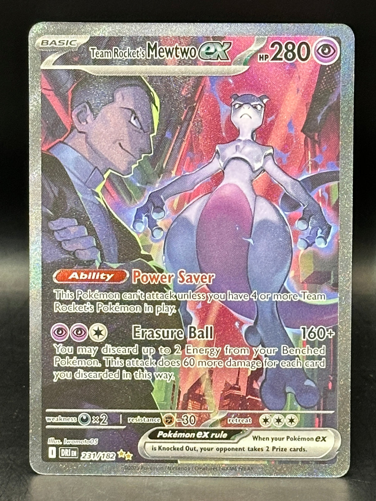 Team Rocket’s Mewtwo EX - Destined Rivals - 231/182