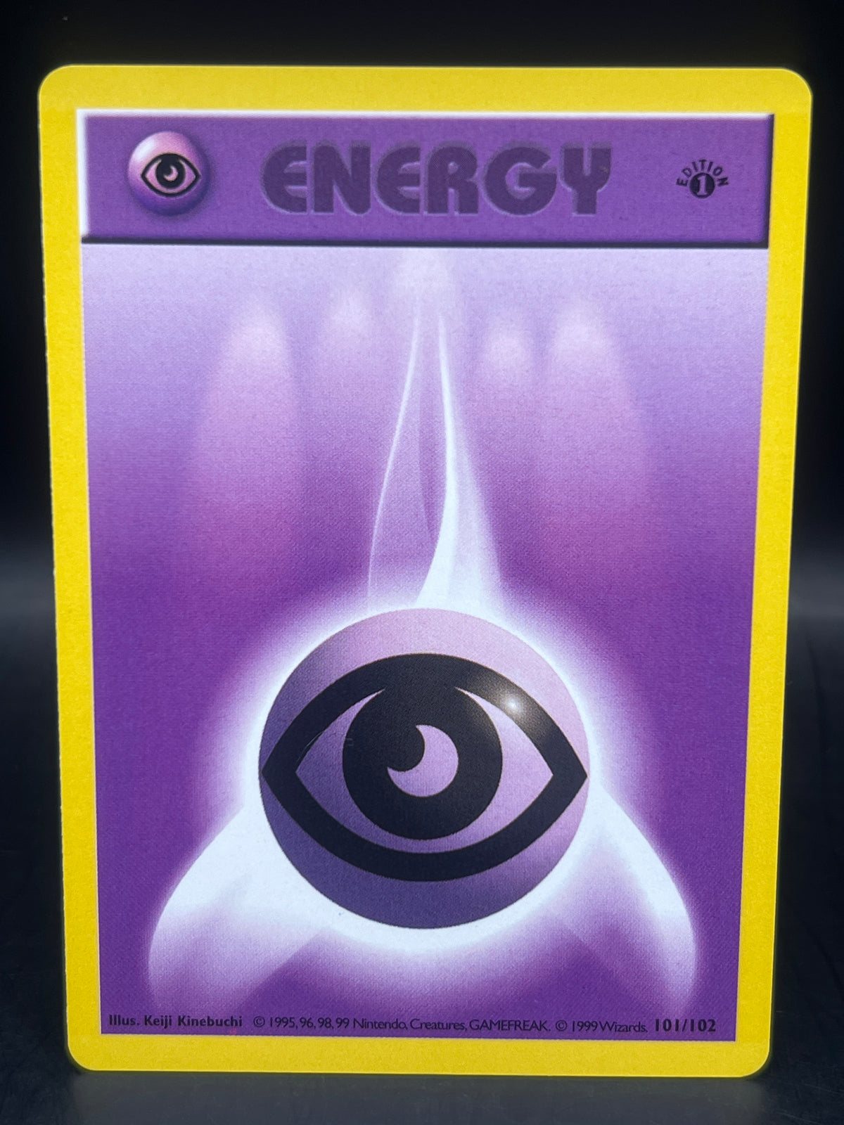 Psychic Energy 101/102 1st Edition Shadowless Base Set 1999 NM
