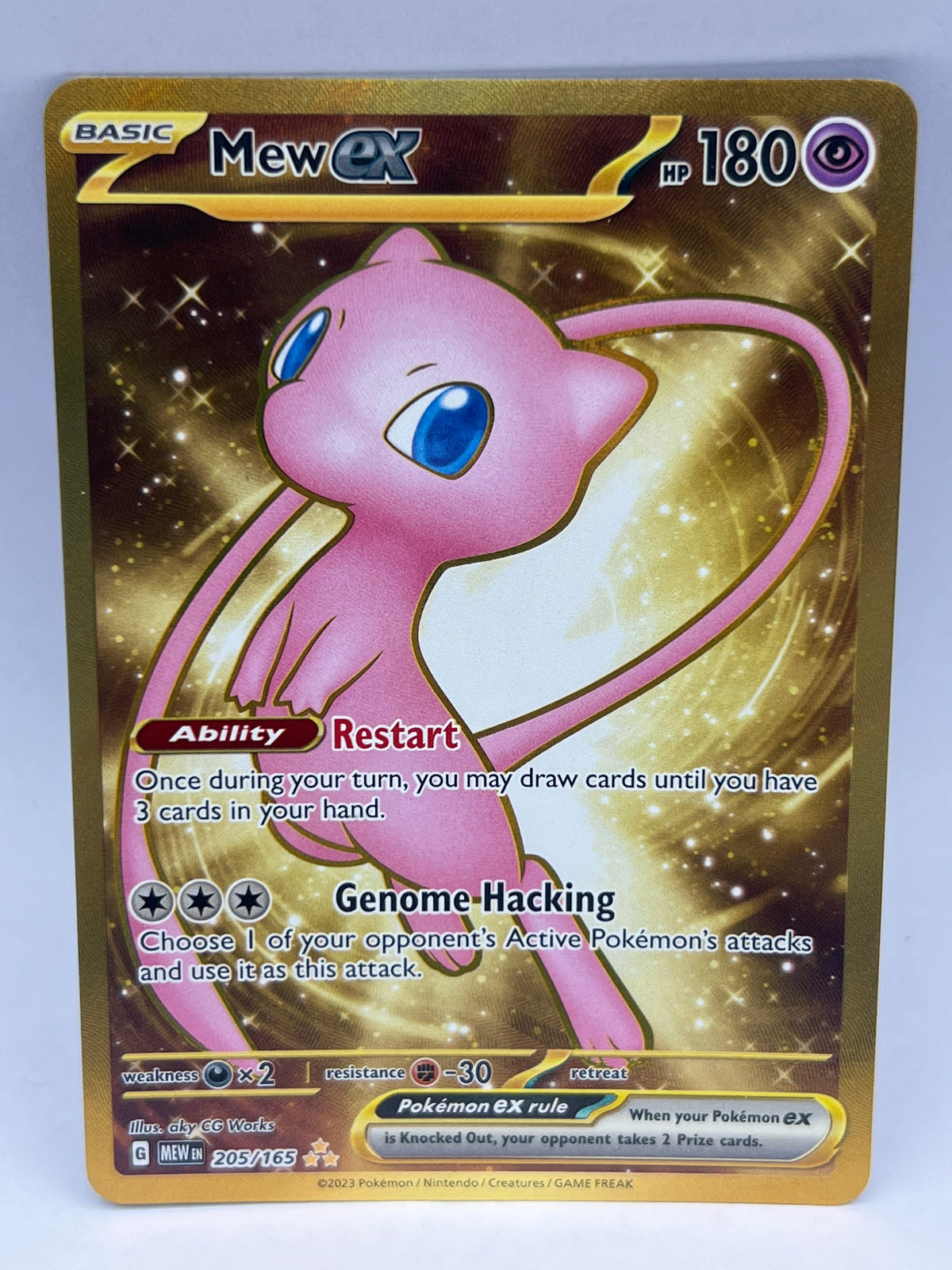 Pokémon - Mew Ex 205/165 S&V 151