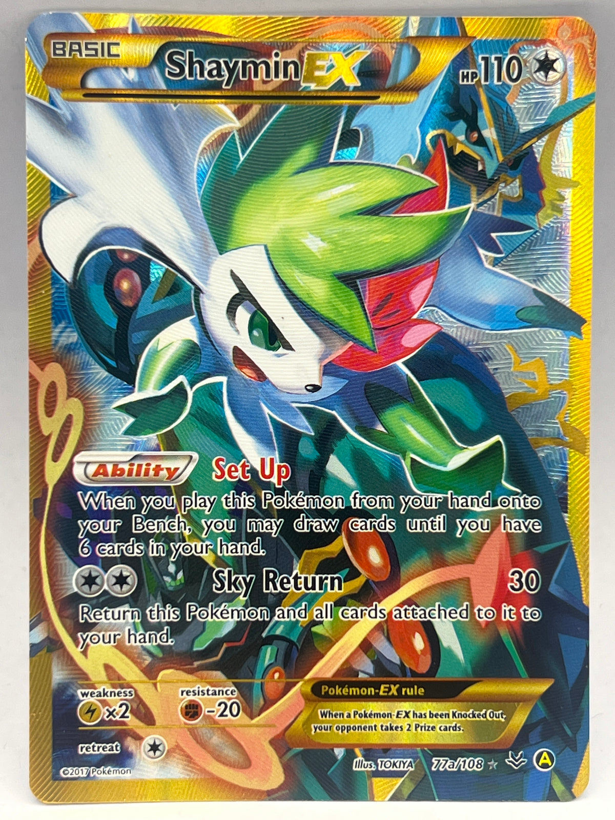 Pokémon - Shaymin Ex 77A/108