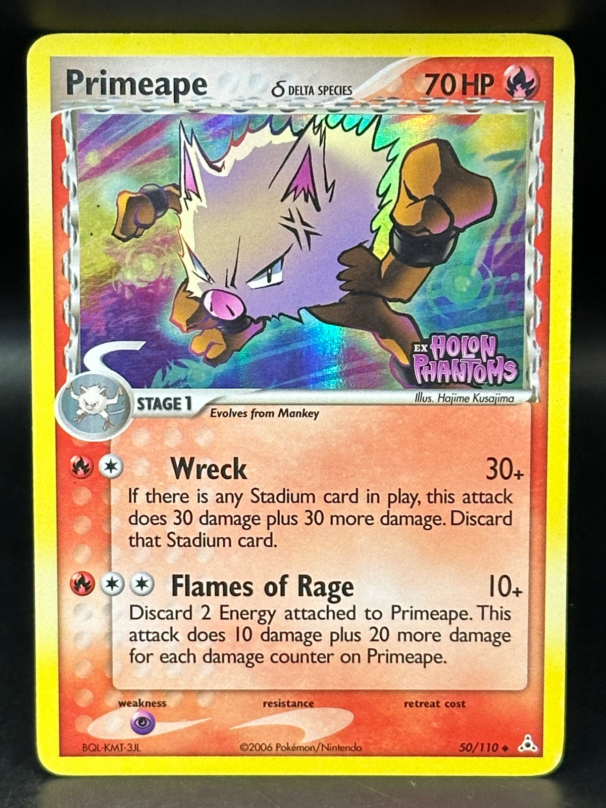 Primeape - EX Holon Phantoms - 50/110