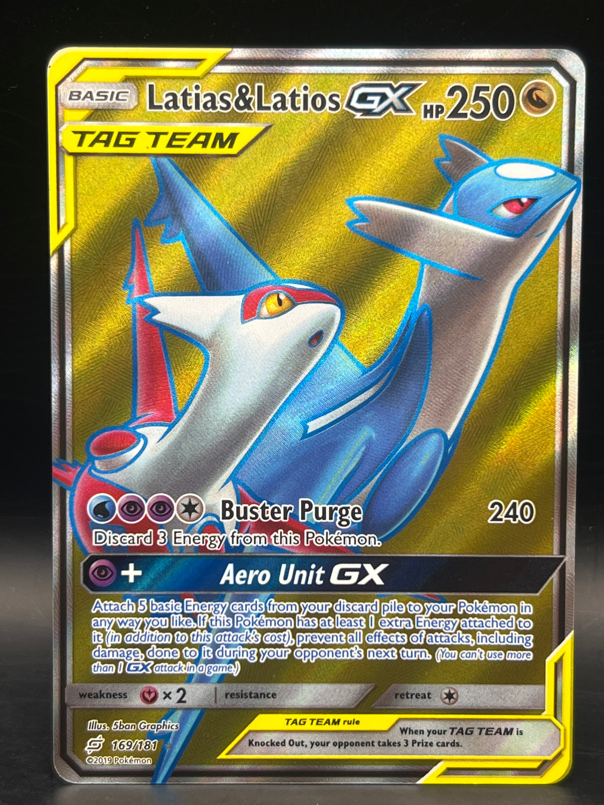 Latias & Latios GX 169/181 Team Up