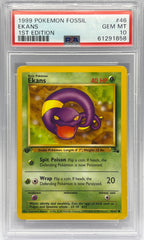 Pokémon - Ekans 46/62 1ST Edition PSA 10