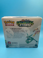 Sun & Moon CELESTIAL STORM booster box inc Acrylic case