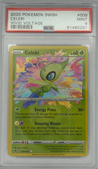 Pokemon PSA 9 Celebi 009/185 Vivid Voltage
