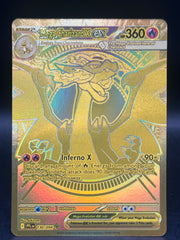 Mega Charizard X Ex 130/094 Phantasmal Flames