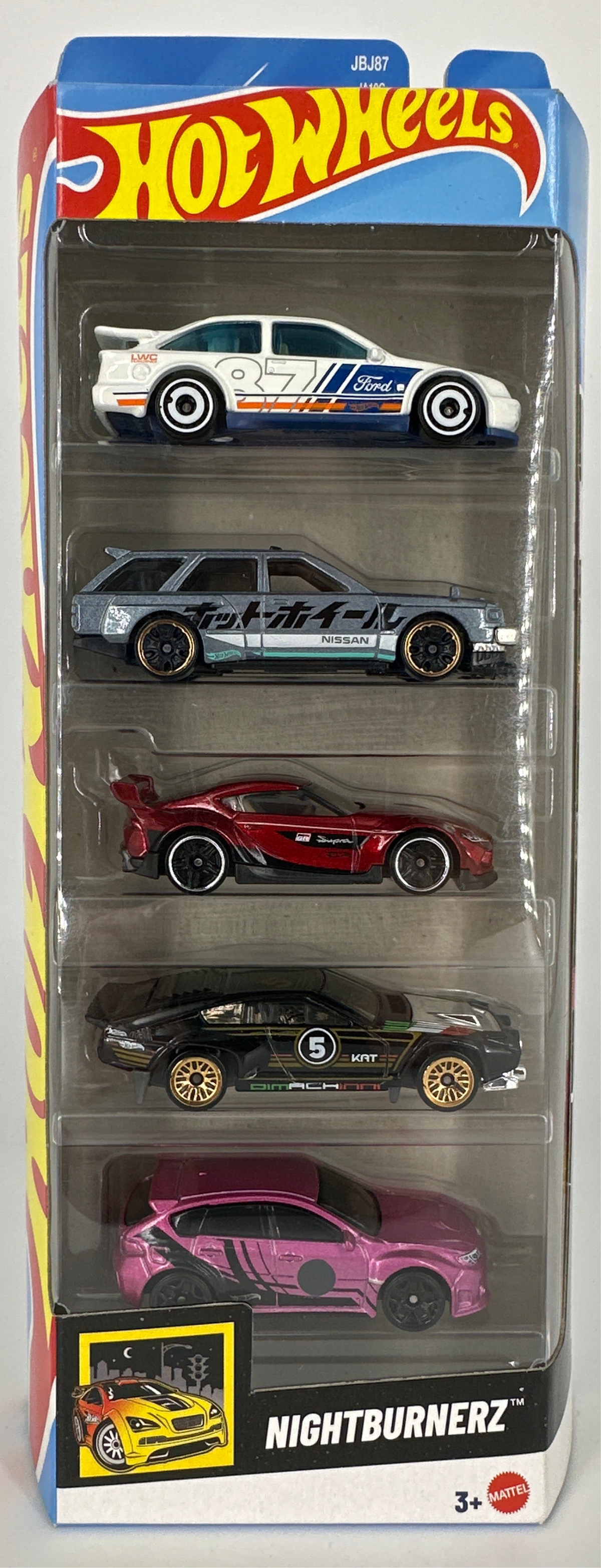 Hot wheels Nightbunerz 5 Pack