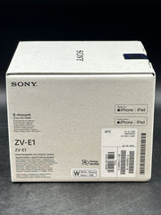 Sony ZV-E1 Vlogging Camera (SEALED)