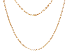 9ct Yellow Gold Classic Rolo Link Chain