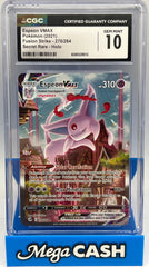 Pokémon - CGC 10 Espeon Vmax 270/264 Fusion Strike