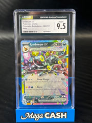 CGC 9.5 Umbreon EX 060/131 Prismatic Evolutions