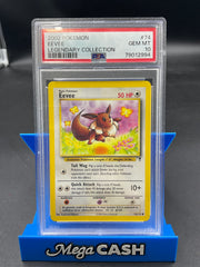 PSA 10 Eevee 74/110 Legendary Collection