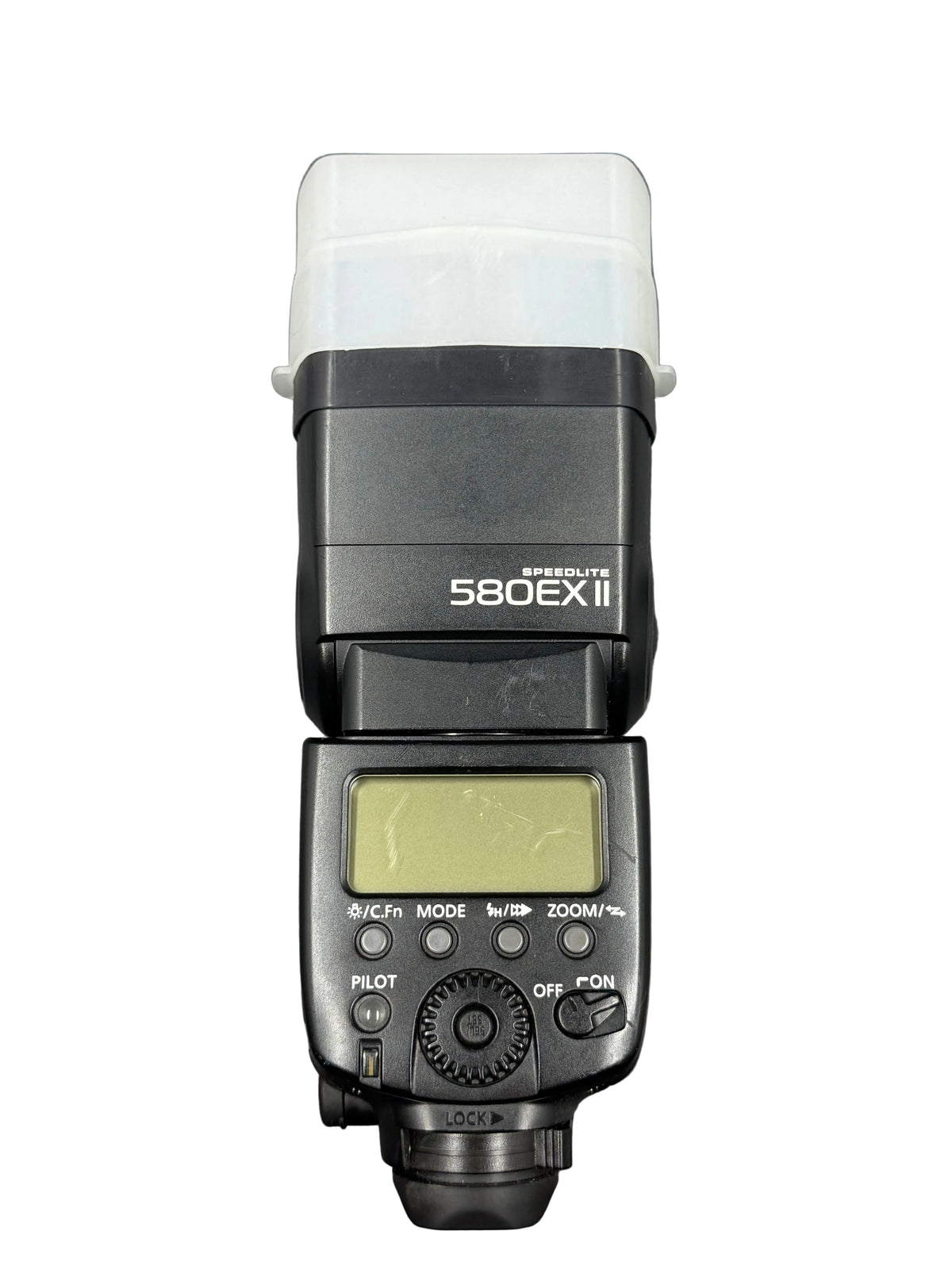 Canon flash 580EXII Speedlite with cap cover