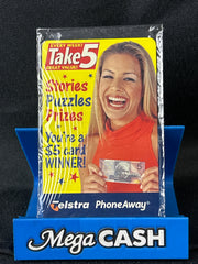 Telstra $5 “Stories Puzzles Prizes” Phonecard - Unused
