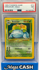 Pokémon - PSA 7 Venusaur 15/102 Holo Base Set