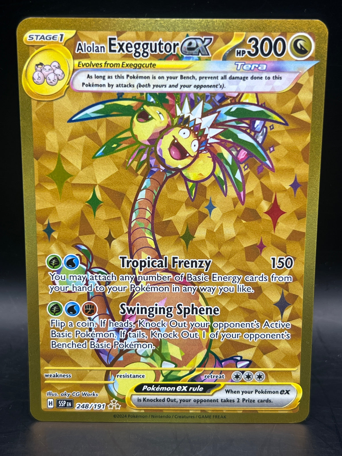 Alolan Exeggutor EX 248/191 Surging Sparks