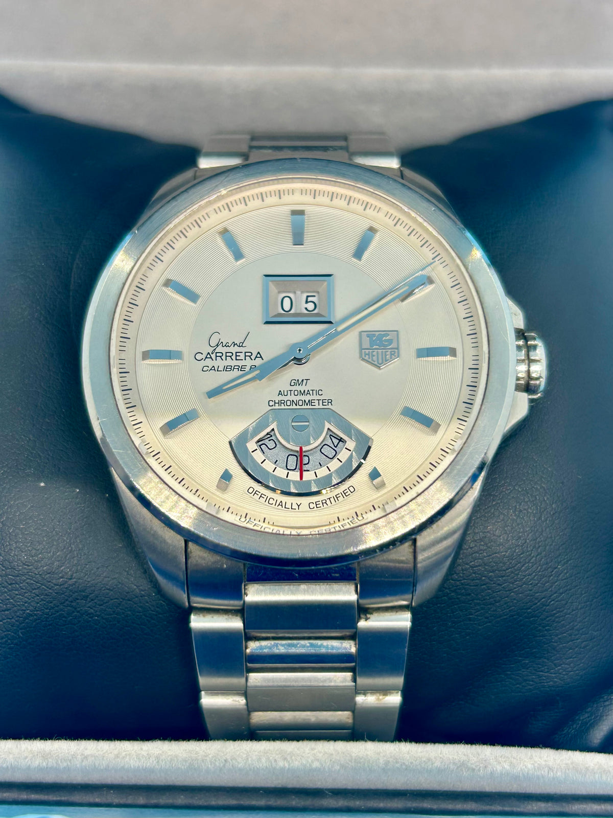 Tag Heuer Grand Carrera Calibre 8 Automatic Watch WAV5112