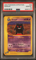 Pokemon - PSA 10 Gengar 48/165 Expedition