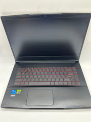 MSI Gaming Laptop- Thin GF63 : 2.0ghz, 16gb RAM/ 512gb SSD. Windows 11