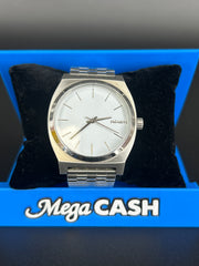 Nixon minimal ‘the time teller’ mens watch