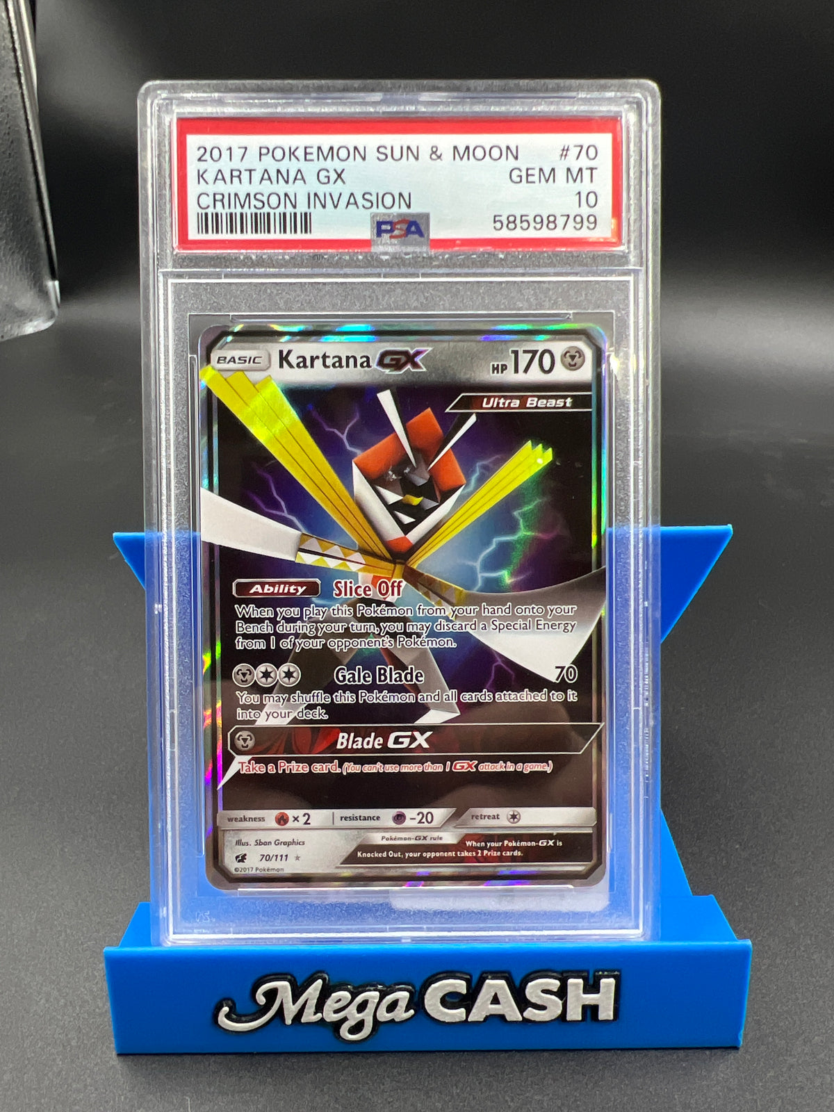 PSA 10 KARTANA GX 70/111