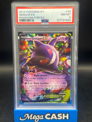 PSA 8 Gengar EX 34/119 Phantom Forces