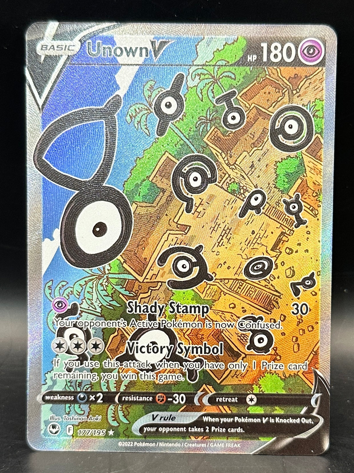 Unown V - Silver Tempest - 177/195