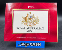 1985 22 Carat Uncirculated $200 Coin