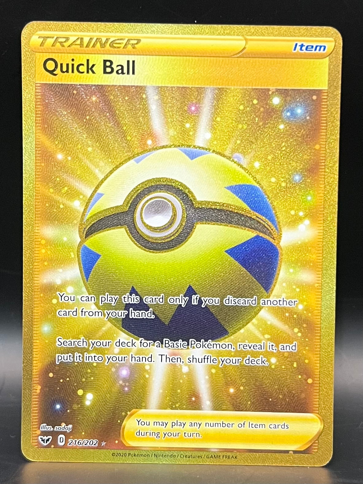 Quick Ball - Sword & Shield Base - 216/202