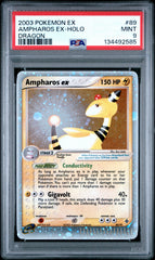 Pokémon - Ampharos Ex 89/97 PSA 9