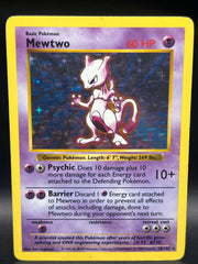 Mewtwo 10/102 Holo Shadowless Base Set