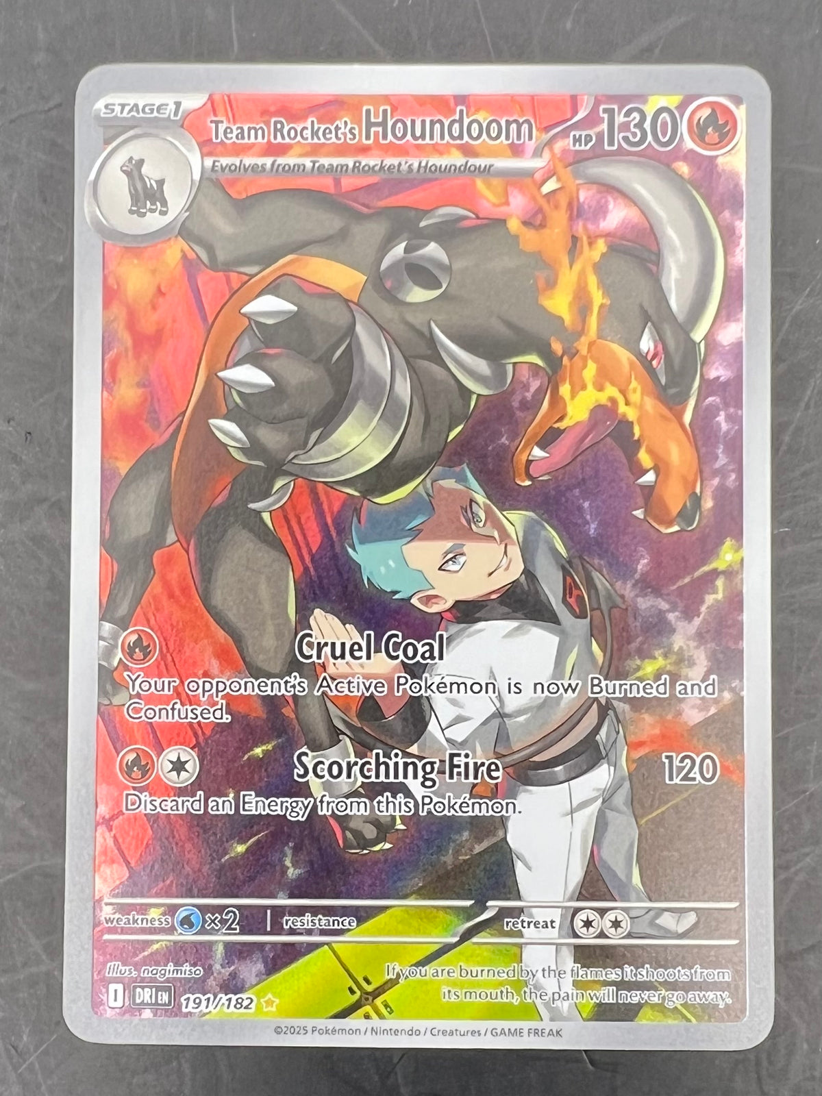 Team Rocket’s Houndoom Illustration Rare - Destined Rivals