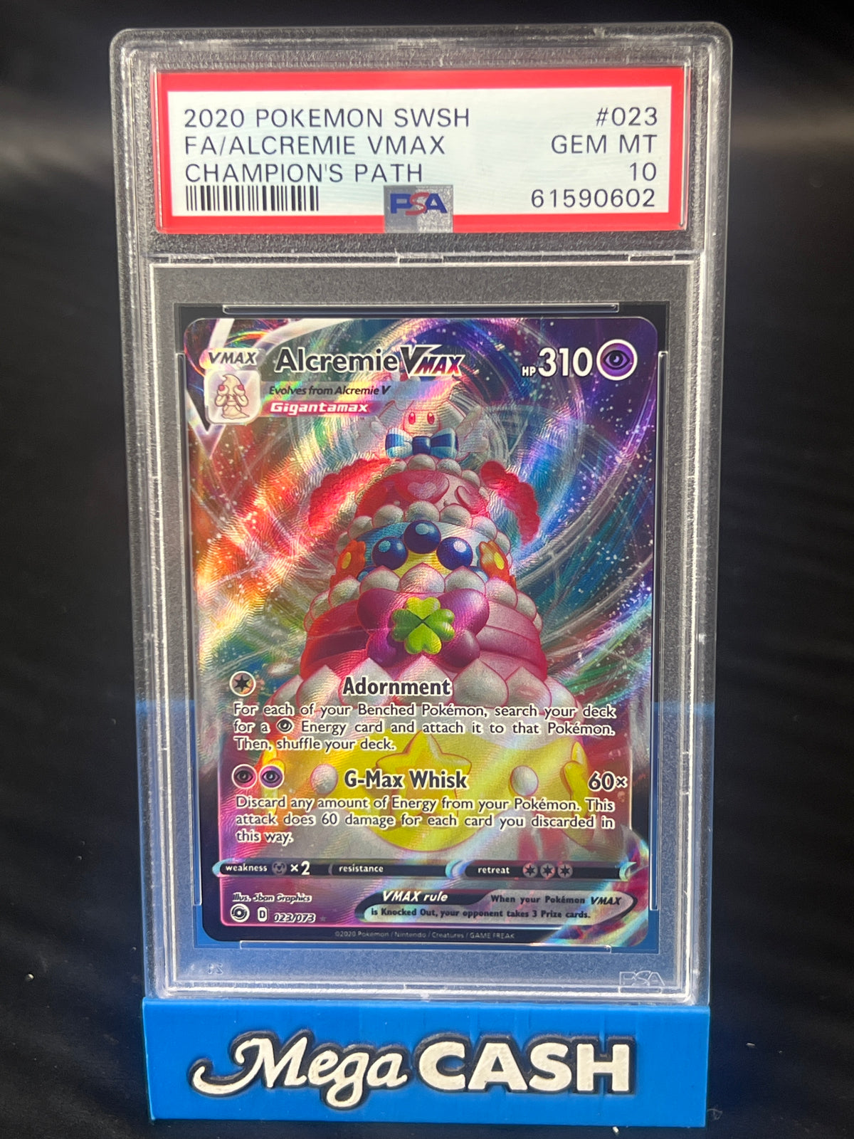 PSA 10 Alcremie Vmax 023/083 Champion’s Path