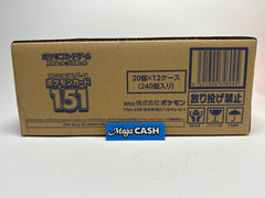 Pokemon 151 (Japanese) booster carton - 12 booster boxes