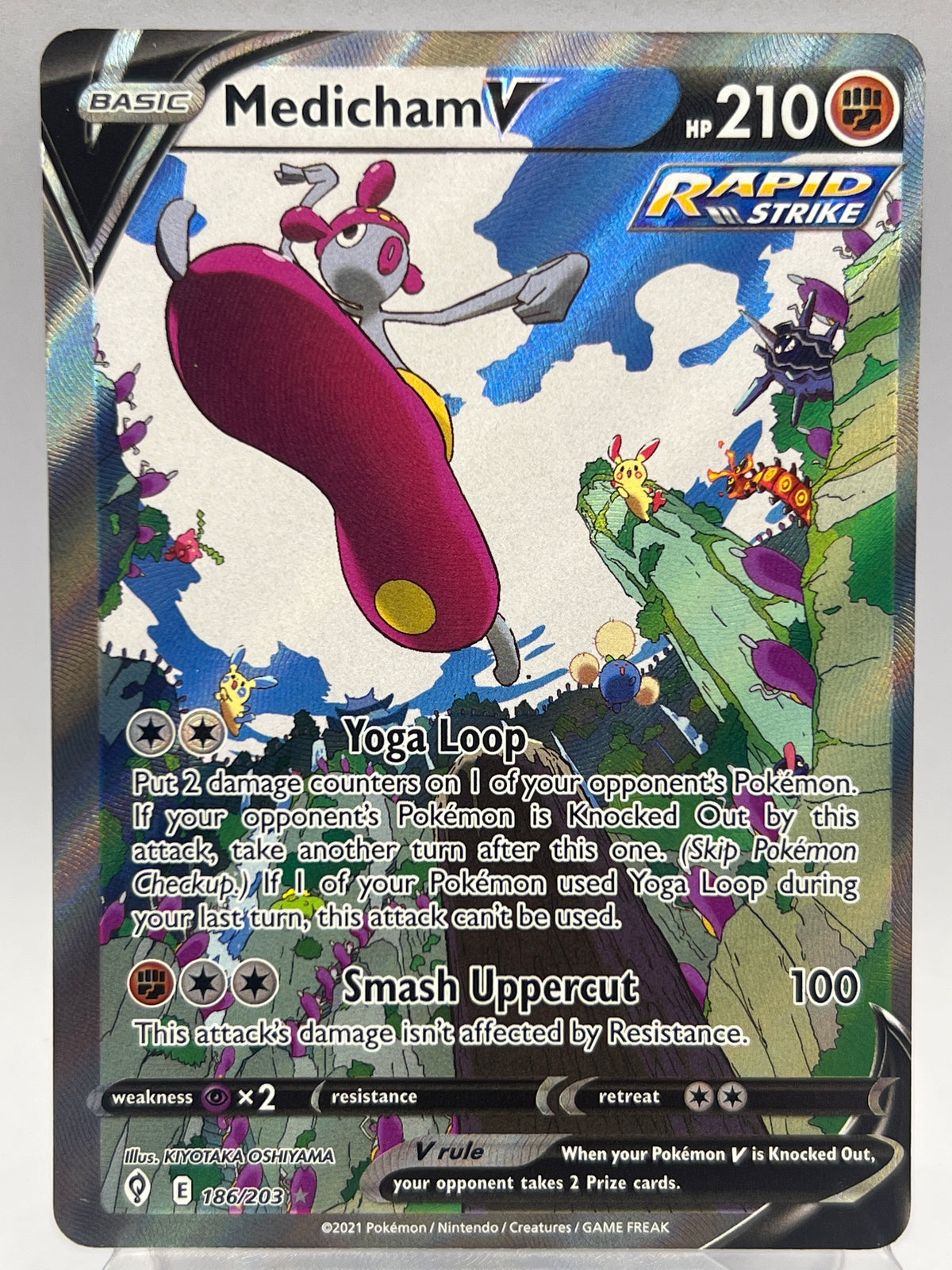 Pokémon - Medicham V 186/203 Evolving Skies