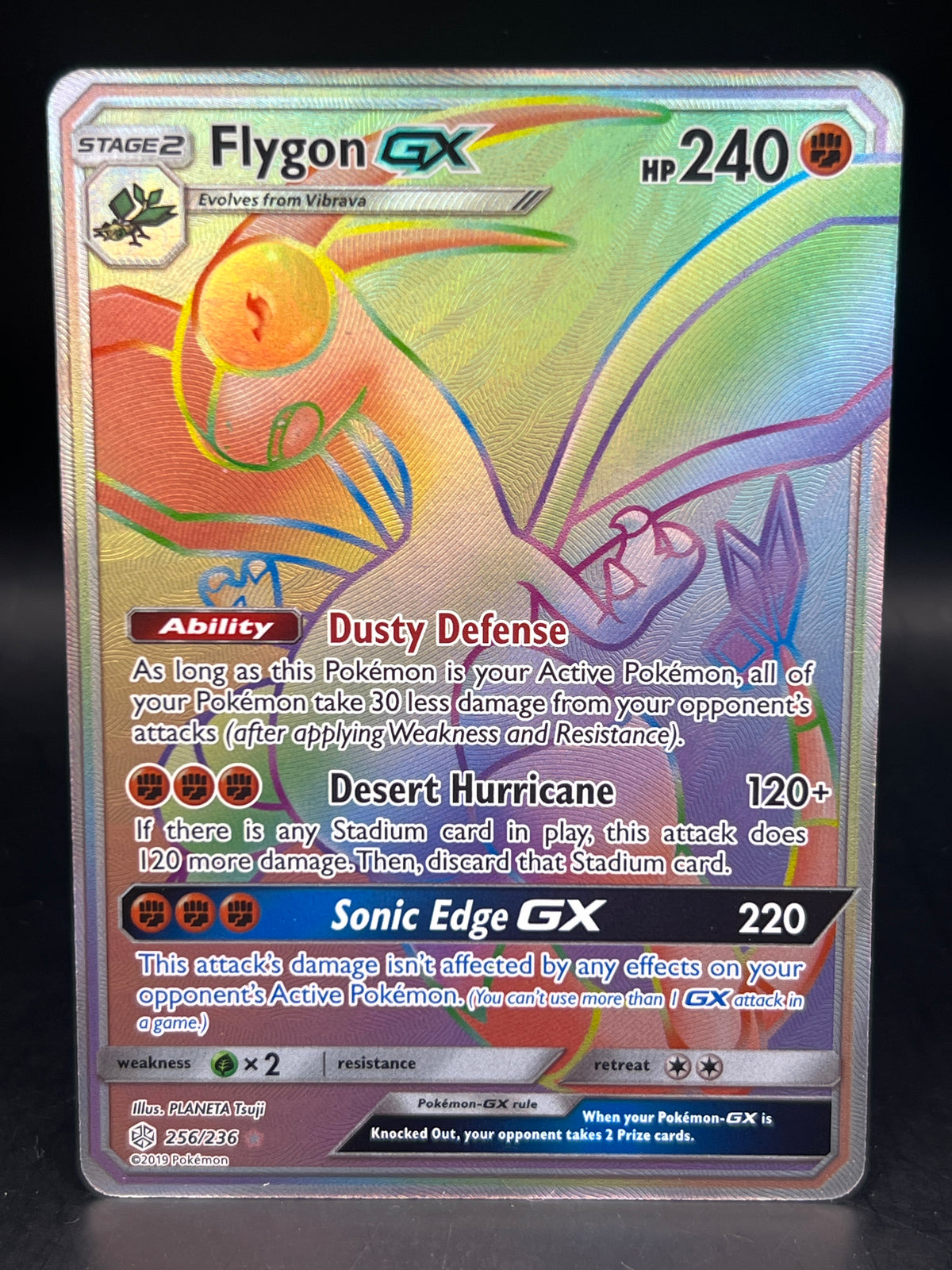 Flygon GX 256/236 Cosmic Eclipse