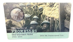 2016 50c Uncirculated Coin - The Battle of Fromelles - The Western Front - 1916-2016