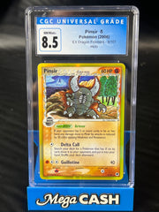 CGC 8.5 Pinsir 9/101 Holo EX Dragon Frontiers