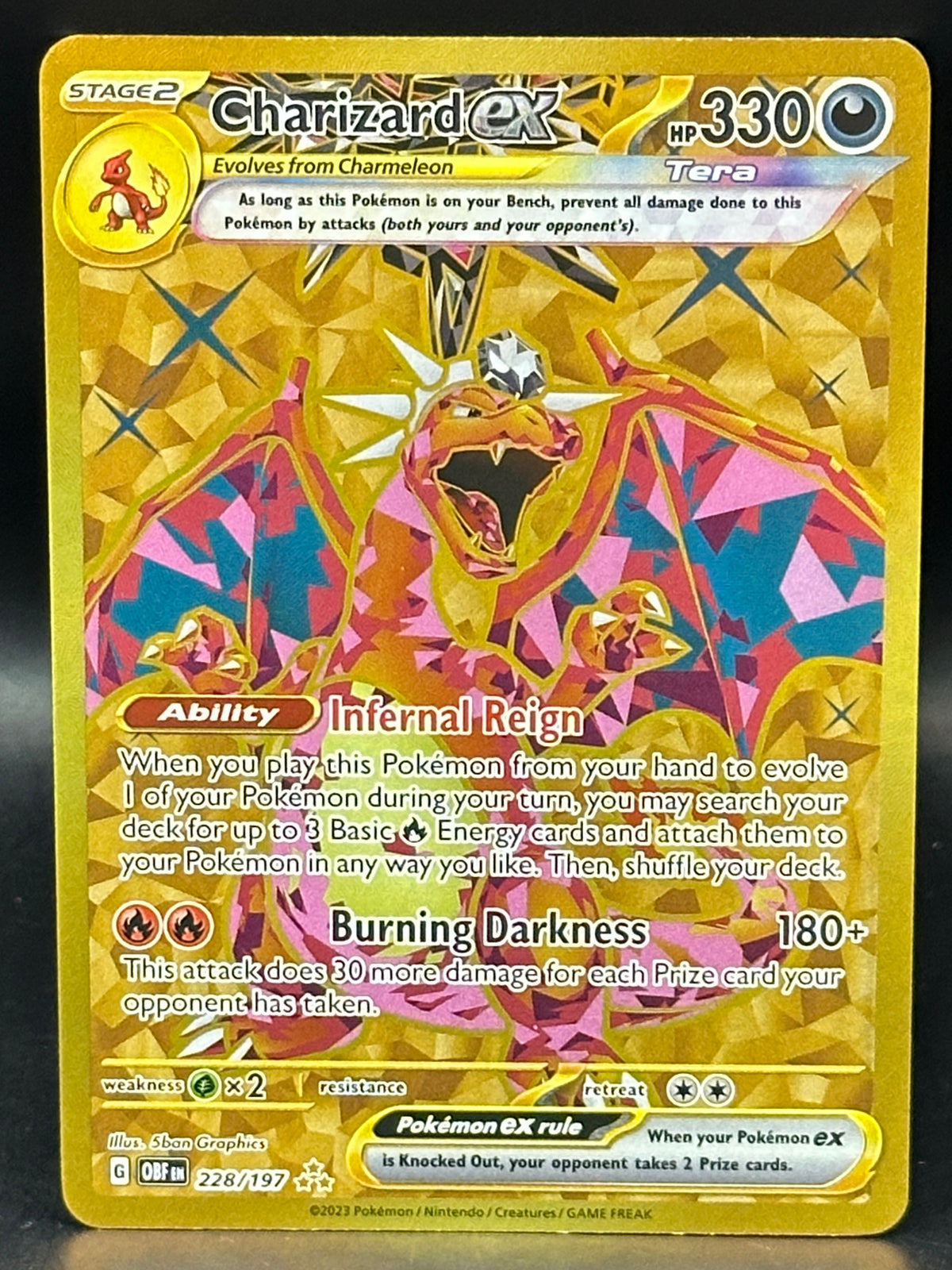 Charizard EX - Obsidian Flames - 228/197