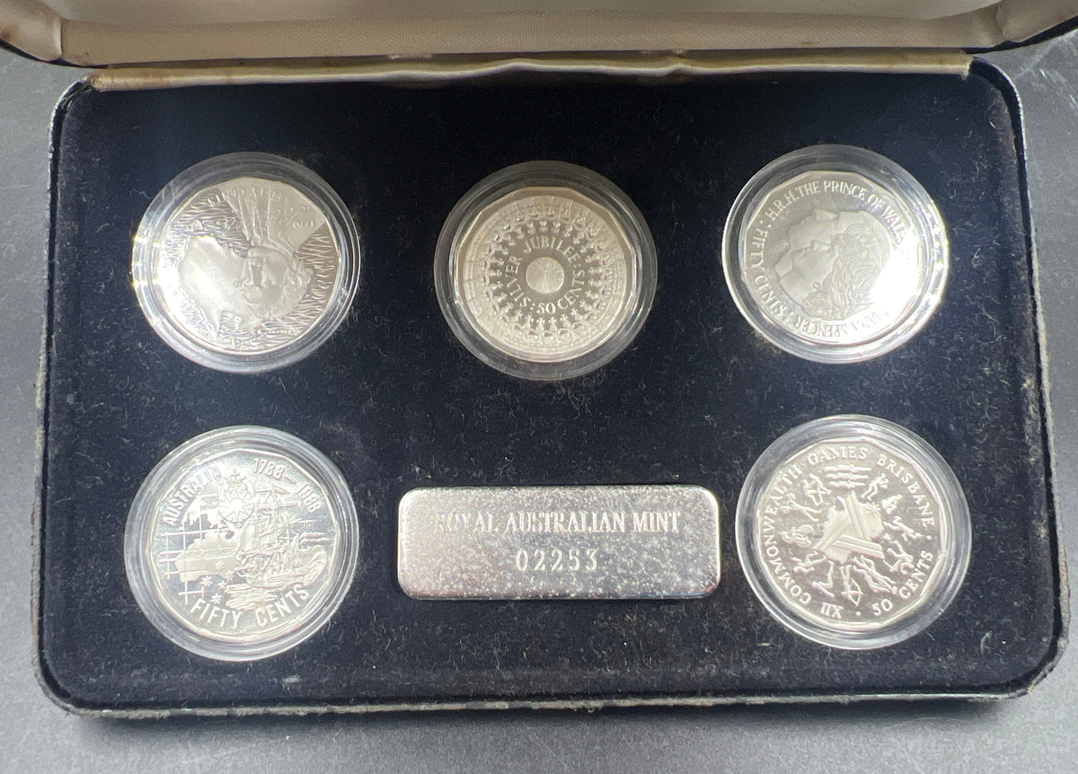 Royal Australian Mint - Sydney Coin Fair 18-19 Nov 1989- Silver Special Release Set