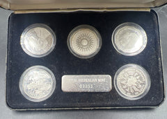 Royal Australian Mint - Sydney Coin Fair 18-19 Nov 1989- Silver Special Release Set