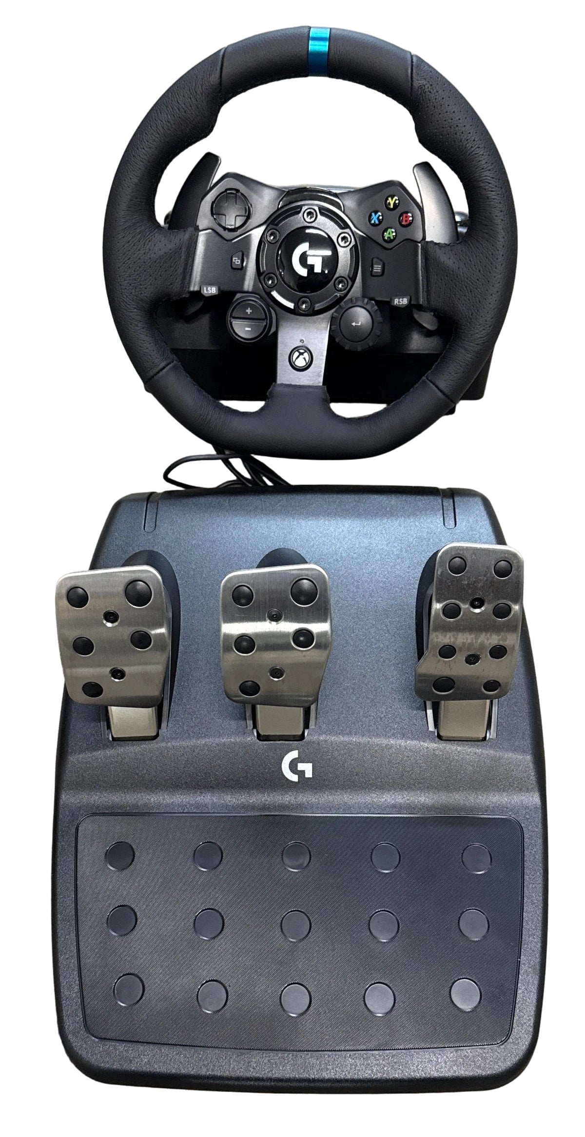LOGITECH - G923 Trueforce Racing Wheel and Pedals for Xbox One & PC