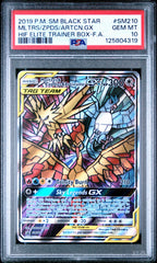 Pokémon - PSA 10 Moltres & Zapdos & Articuno Gx SM210