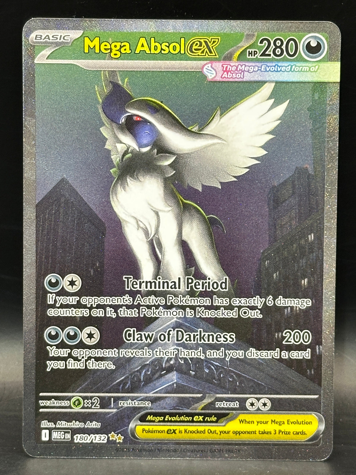 Mega Absol EX - Mega Evolution Base - 180/132