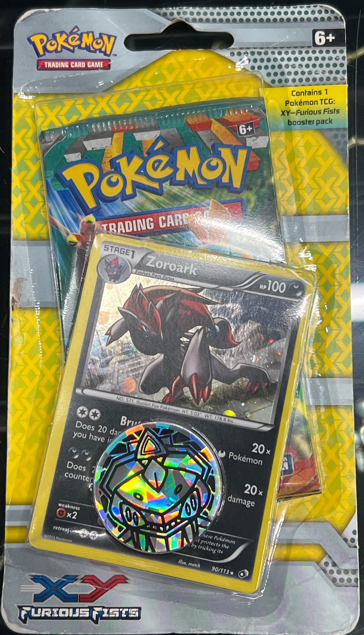 Pokémon - XY Furious Fists Bilster Zoroark Promo