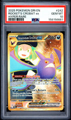 Pokemon PSA 10 Team Rocket’s Crobat ex Hyper Rare DRI