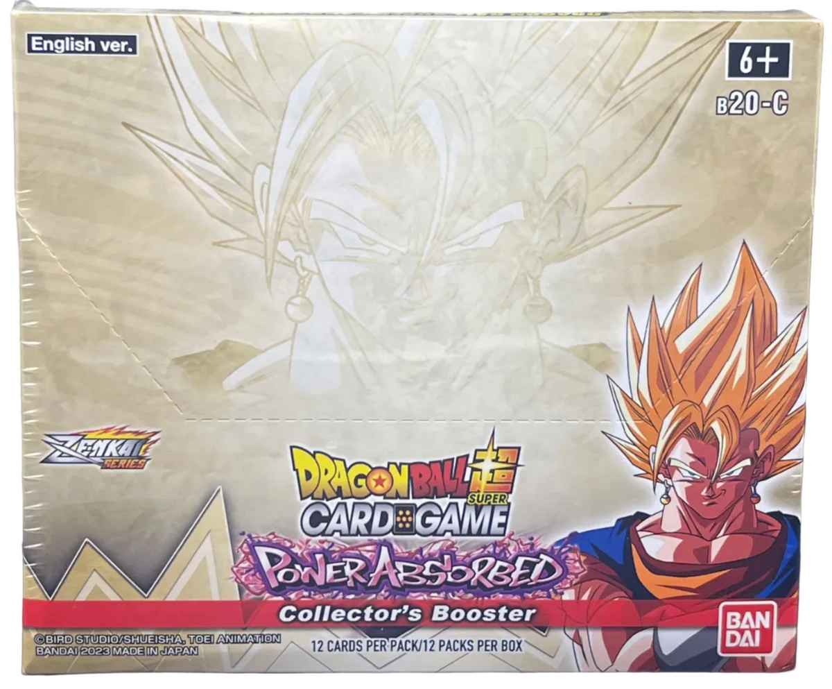 Dragonball Z - Power Absorbed Collector’s Booster Box B20-C